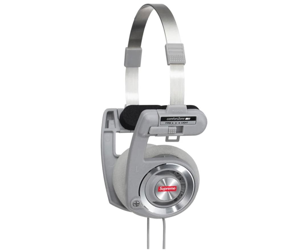 Supreme Koss Portapro Headphones Silver シュプリーム apareni.com