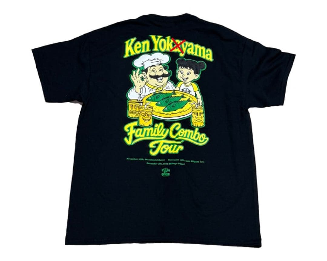 ken yokoyama 横山健 サバシスター TOUR Tシャツ L 黒