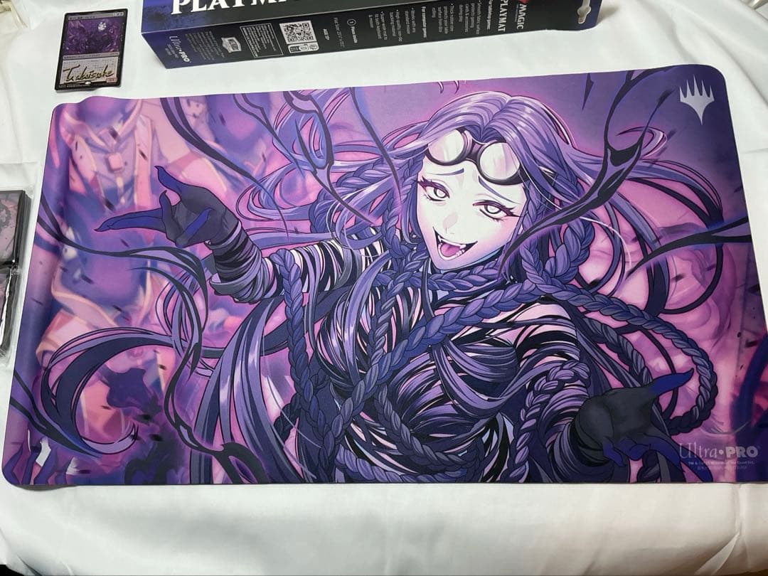 mtg 甦りし悪夢ブレイズ プロモ 辰馬先生サインド プレマ スリーブ3点