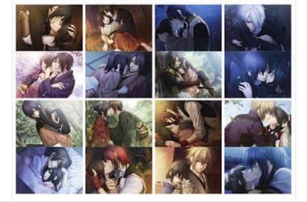 薄桜鬼 恋文セット 名言録 発売記念キャンペーン ポストカード 全16種 薄