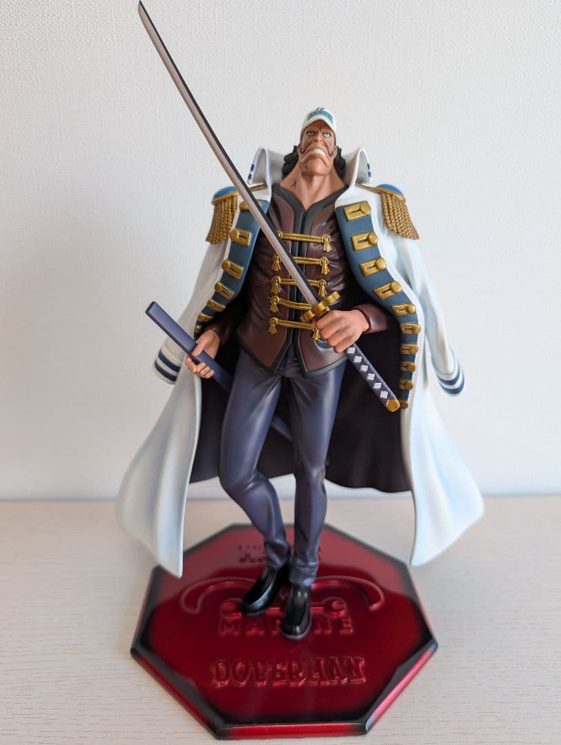 ワンピース ドーベルマン フィギュア 海軍中将 ガレージキット