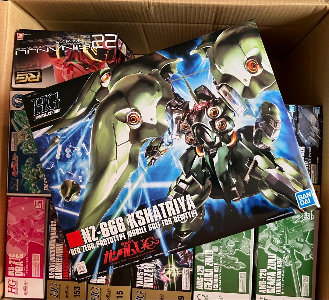 ガンプラまとめ売り RG HG 6点セット