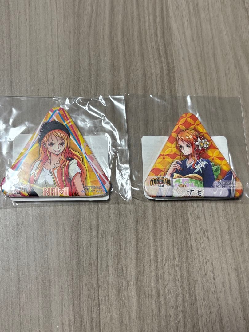 東京ワンピースタワー限定 トンガリ缶バッジ ナミセット - メルカリ