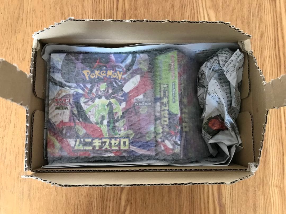 ポケモンカードゲーム　ムニキスゼロ　4box　シュリンク付き