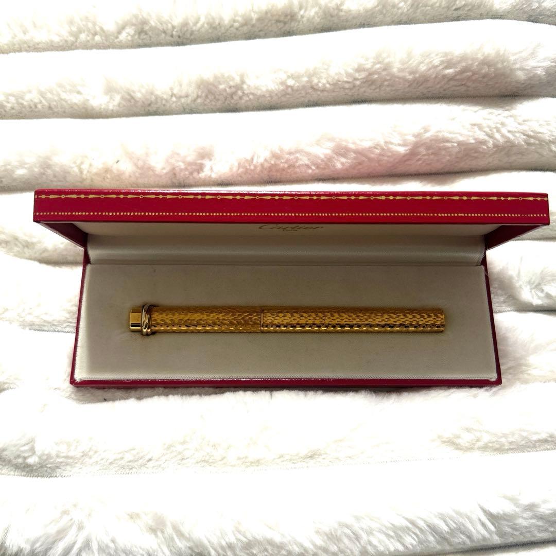 Cartier ゴールド ボールペン 専用ケース付き