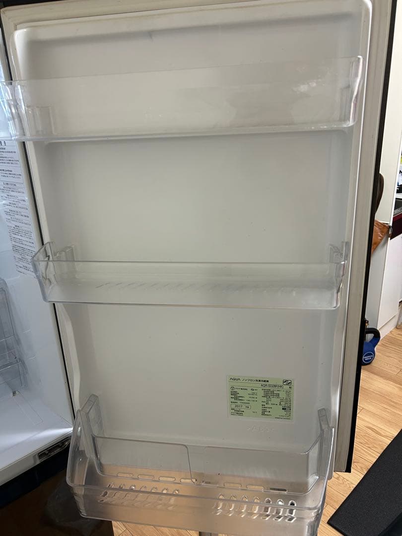 ブラック冷蔵庫 上下二段式(AQUA)の通販はau PAY マーケット - 輸入