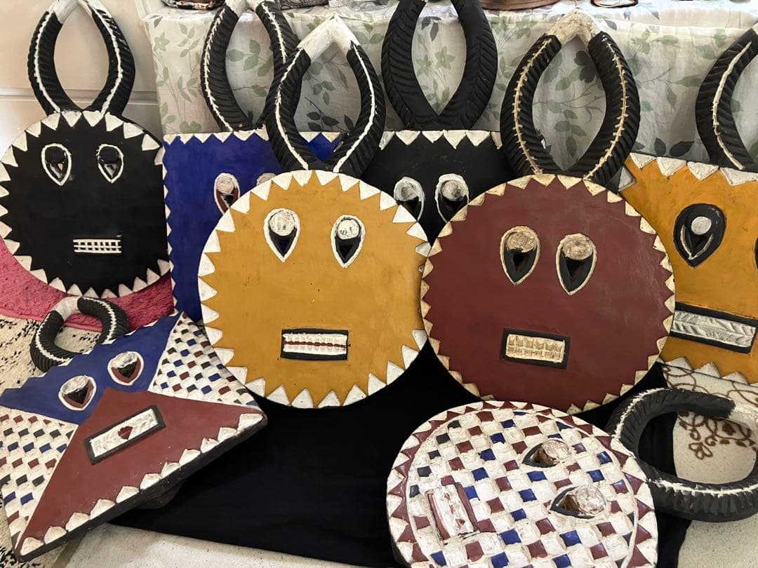 アフリカ 仮面 お面 マスク バウレ族 プレプレ アフリ