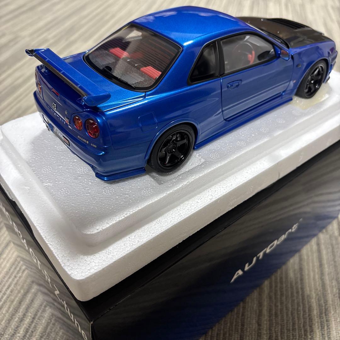 オートアート　R34Zチューン カーボンボンネット