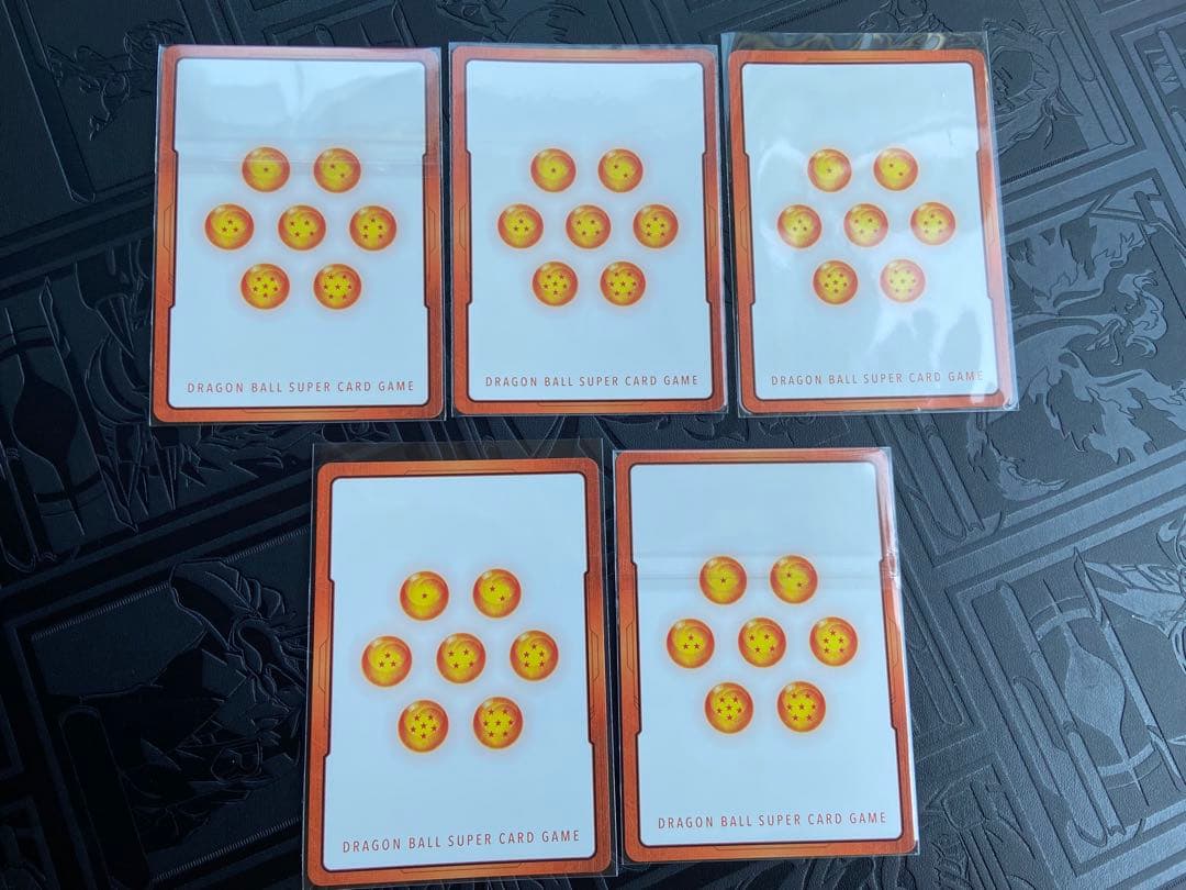 ドラゴンボール　フュージョンワールド　エナジーマーカー　銀　5枚セット