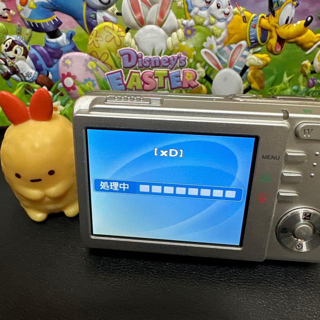 OLYMPUS FE-150 CAMEDIA 動作品 中古良品 xdカード付き