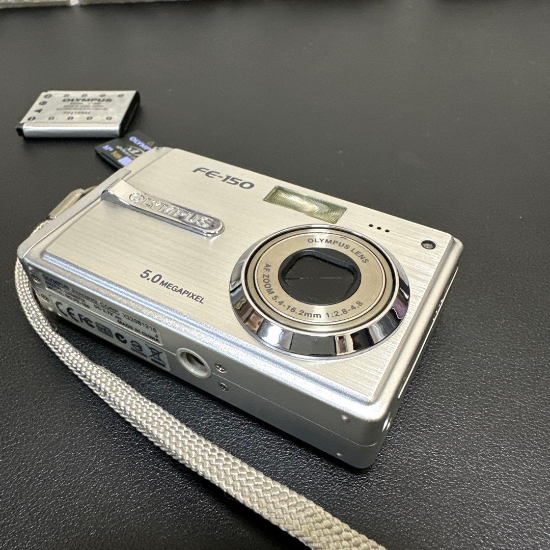 OLYMPUS FE-150 CAMEDIA 動作品 良品 xdカード付き