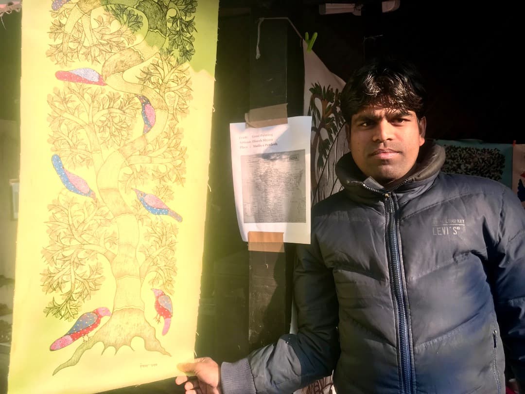 ゴンドアートNo.28 ゴンドアートNo.25 ゴンド・アート :Touch the GOND