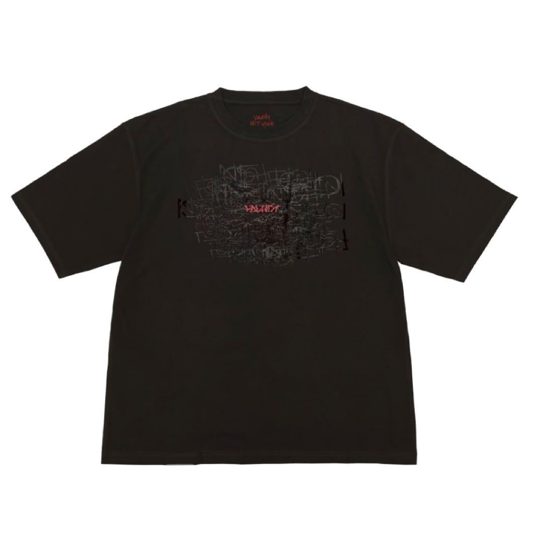 バウンディvaundyツアーグッズFUSION黒赤tシャツ　Mサイズ ブラック