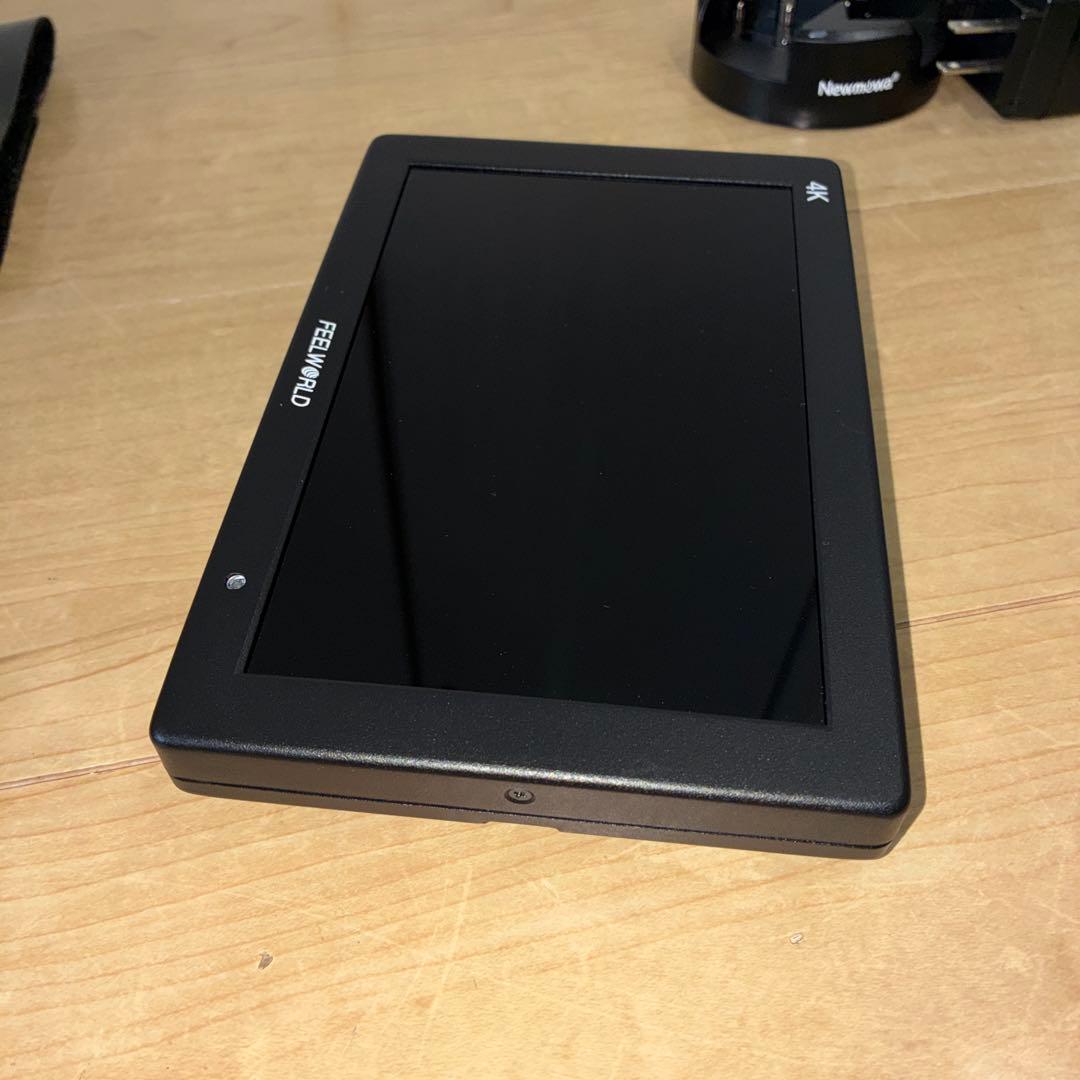 バッテリー3つセット7インチ 液晶モニター4K （FEELWORLD T7
