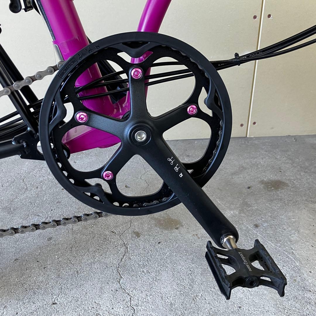 ブロンプトン M6L フェンダーレスカスタム 付属品多数