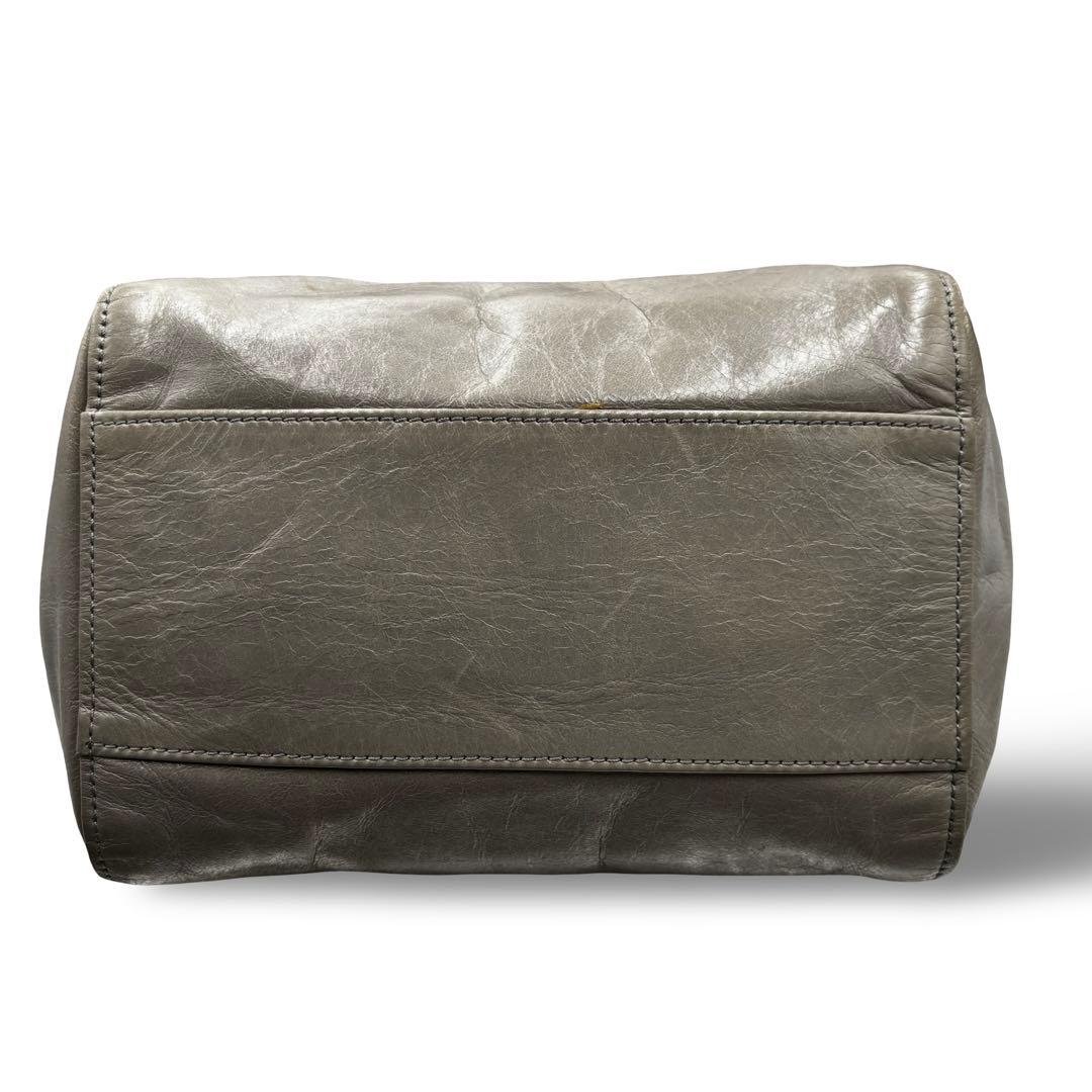 【ヴィンテージ】シーバイクロエ　2way ショルダーバッグ　ハンド　ロゴ金具