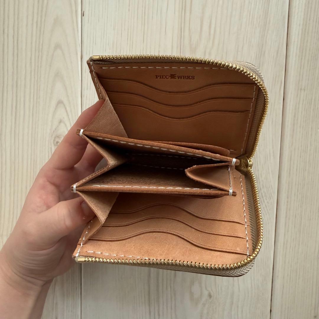 栃木サドル　L字ファスナー　財布