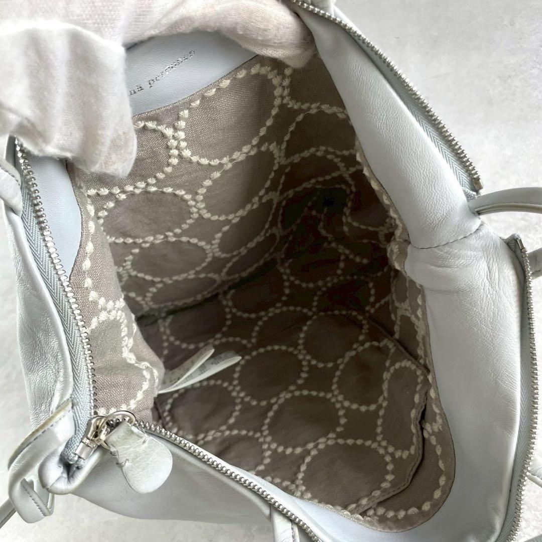 24AW✨mina perhonen kostea タンバリン ラムレザー