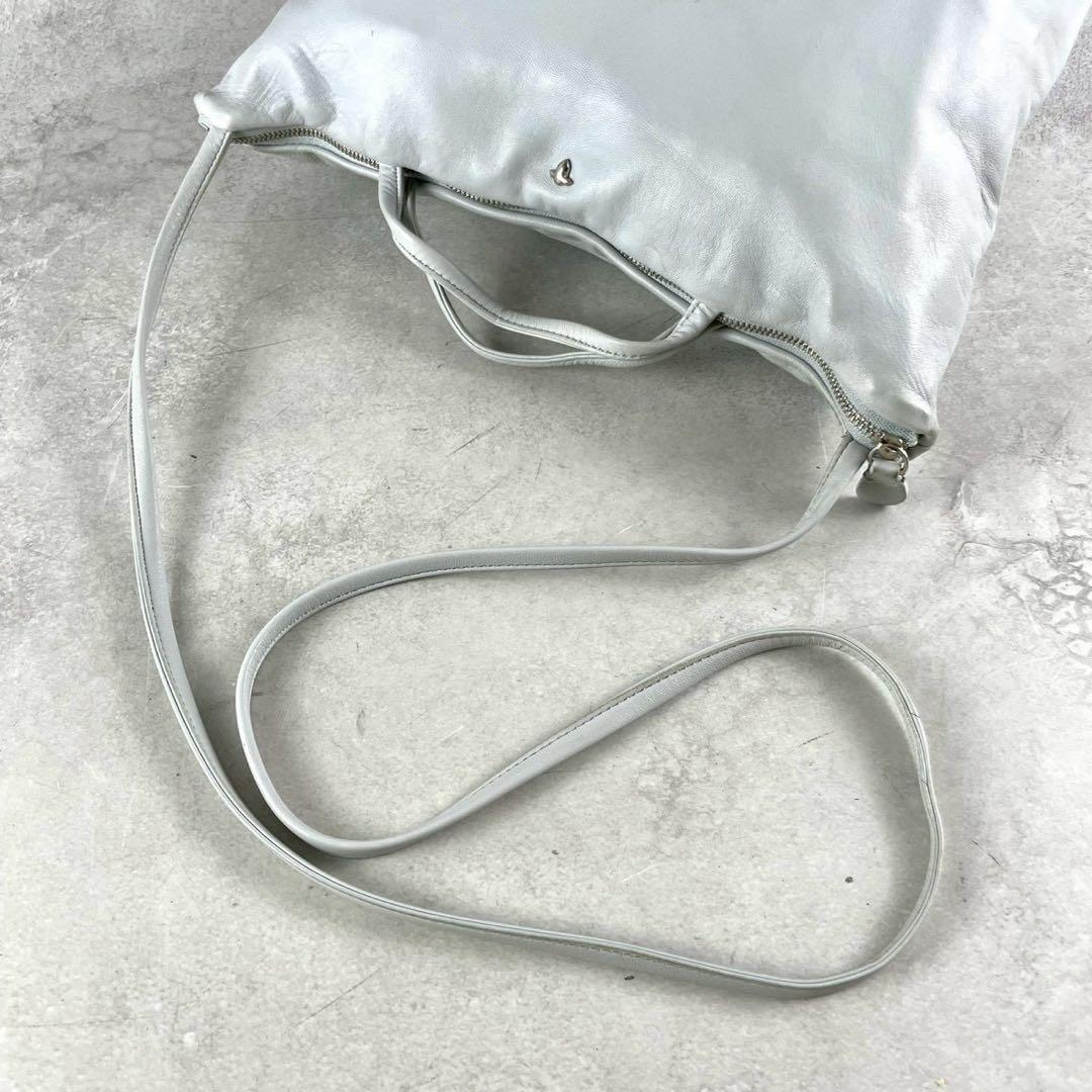 24AW✨mina perhonen kostea タンバリン ラムレザー