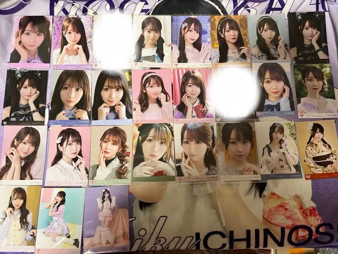 イコラブ 大谷映美里 生写真 コンプ、バラ、ミニフォト まとめ売り 4枚