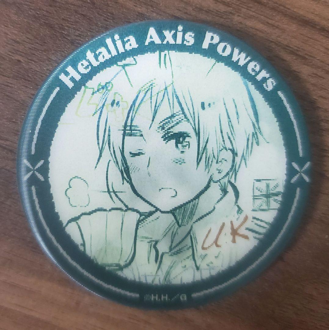 ヘタリアしちへんげチェンジング缶バッジイギリス