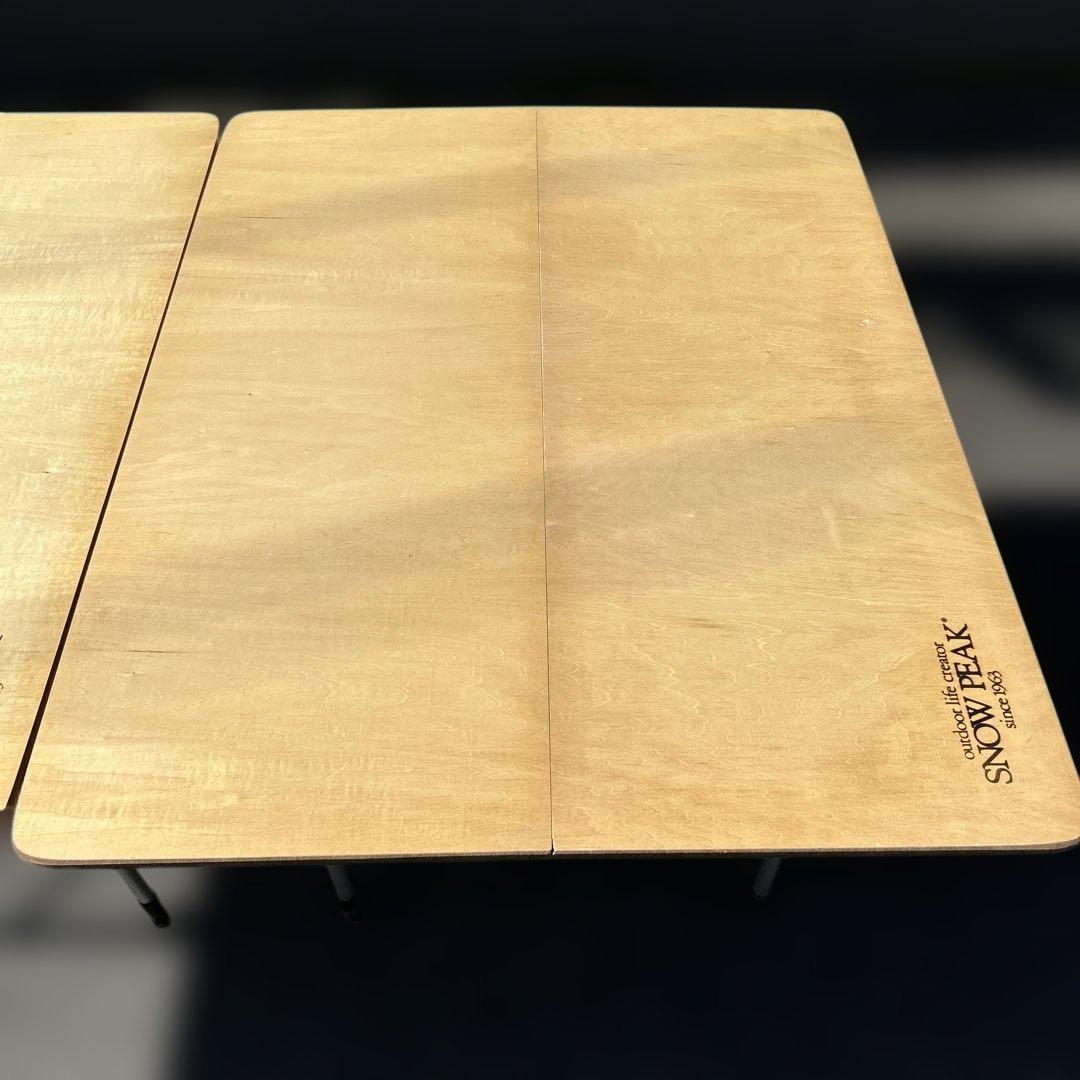 スノーピーク(ヤマコウ期)アジャスタブル フォールディングテーブル