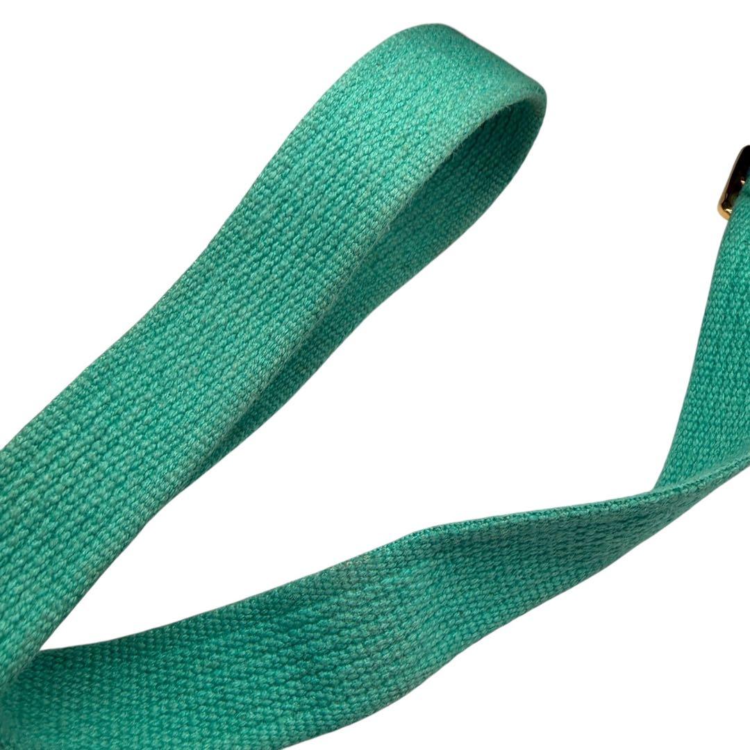 美品 HERMES ヴィンテージ ターンロック カエル 花柄 ショルダーバッグ