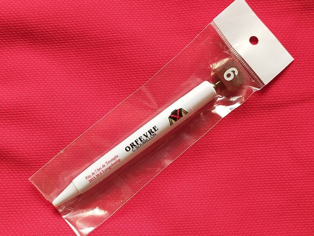 ①◇ 競馬 JRA ◇ オルフェーヴル ◇ 凱旋門賞 ◇ストラップ ボールペン◇