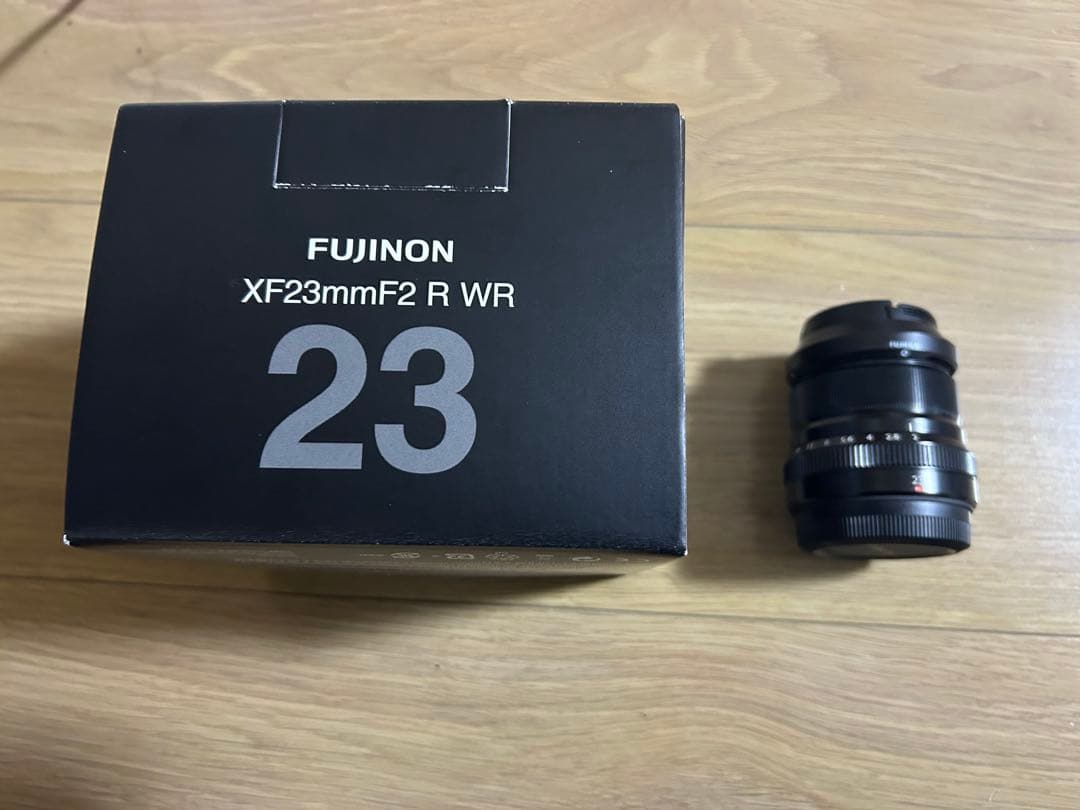 xf35mmf2 r wr 別売フード レンズフィルター付 純正レンズフード