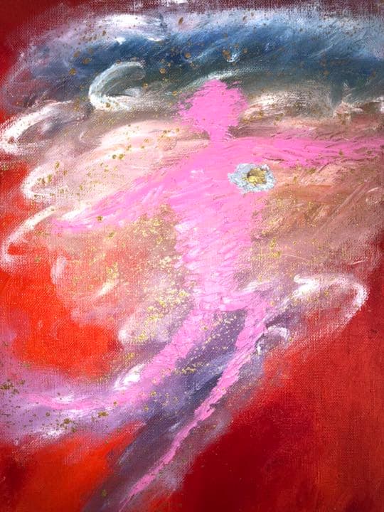 絵画　生かされて〜