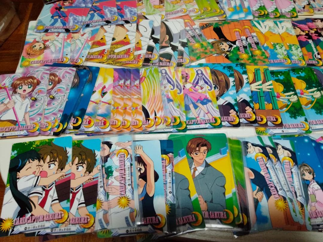 【新品】210枚以上　カードダス カードキャプターさくら 1998年　バンダイ