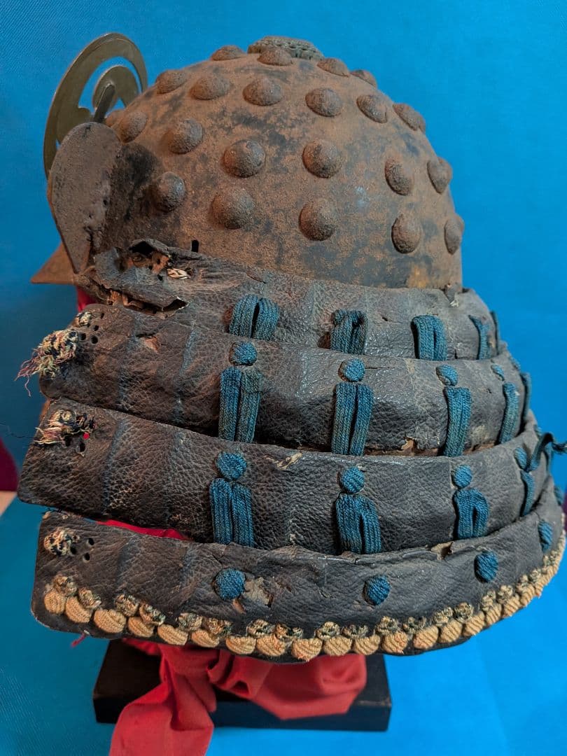 戦国時代極稀少博物館級1467〜1568年頃尾長巴御家紋前立