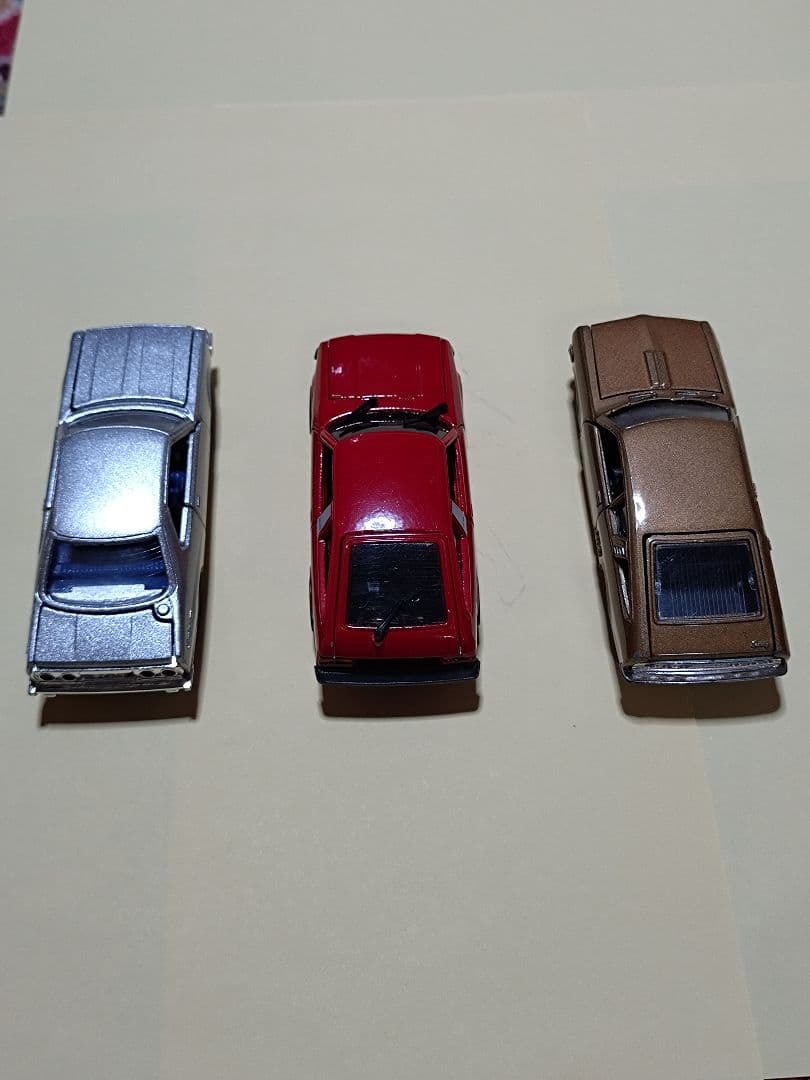 スカイライン2.0GT-ES セリカLB2.0GT サニー1.4クーペGX 3台