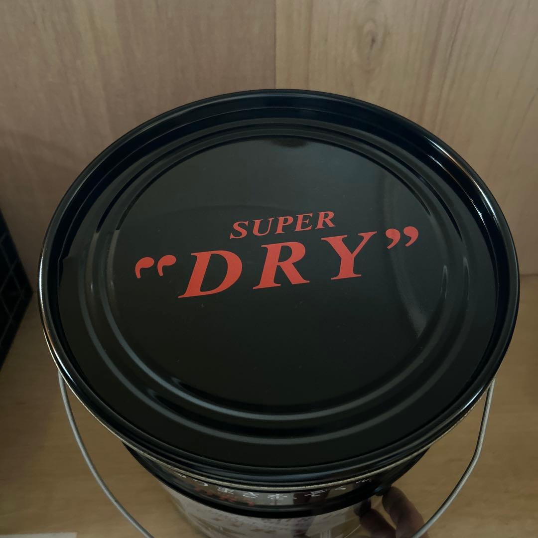 30周年記念　アサヒ　スーパードライ　缶　オリジナルペール缶　ノベルティ