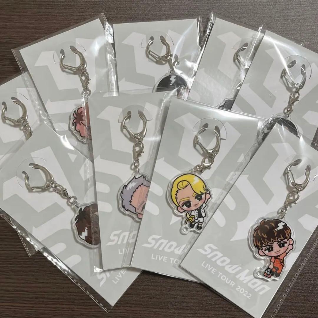 SnowMan スノチル すのチル ぶら下がりシリーズ 9人 - メルカリ