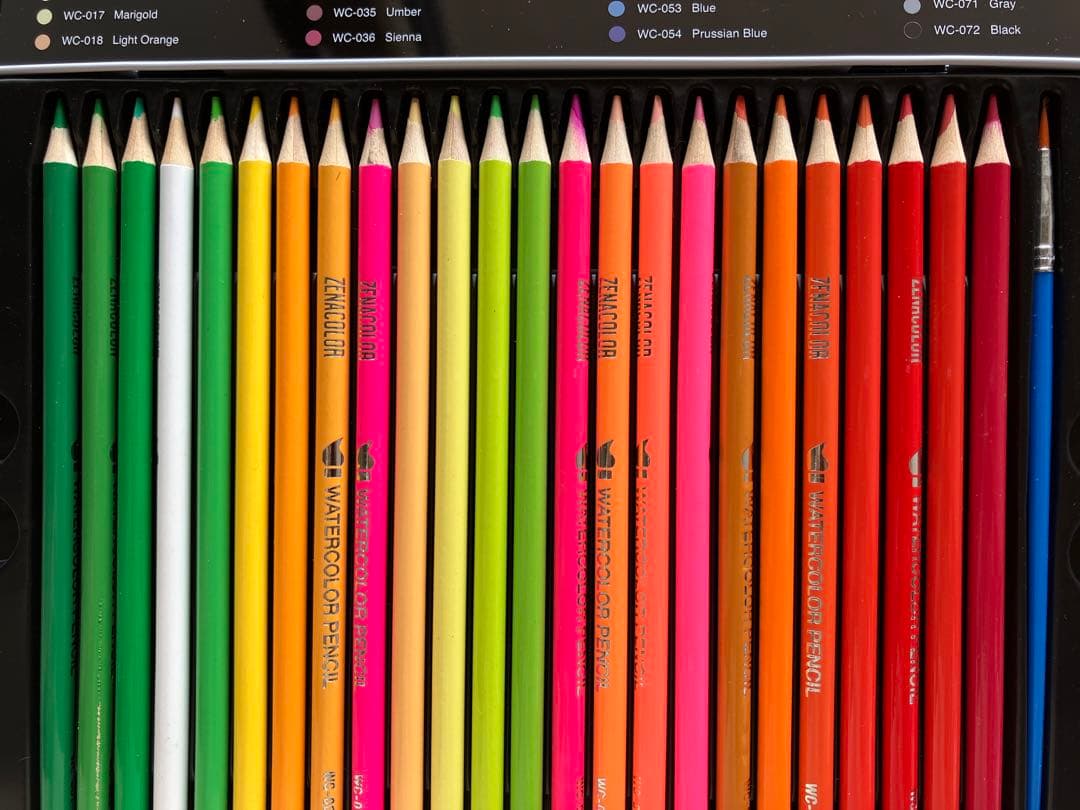 新品未使用 ZENACOLOR 色鉛筆 72色(生産終了) - メルカリ