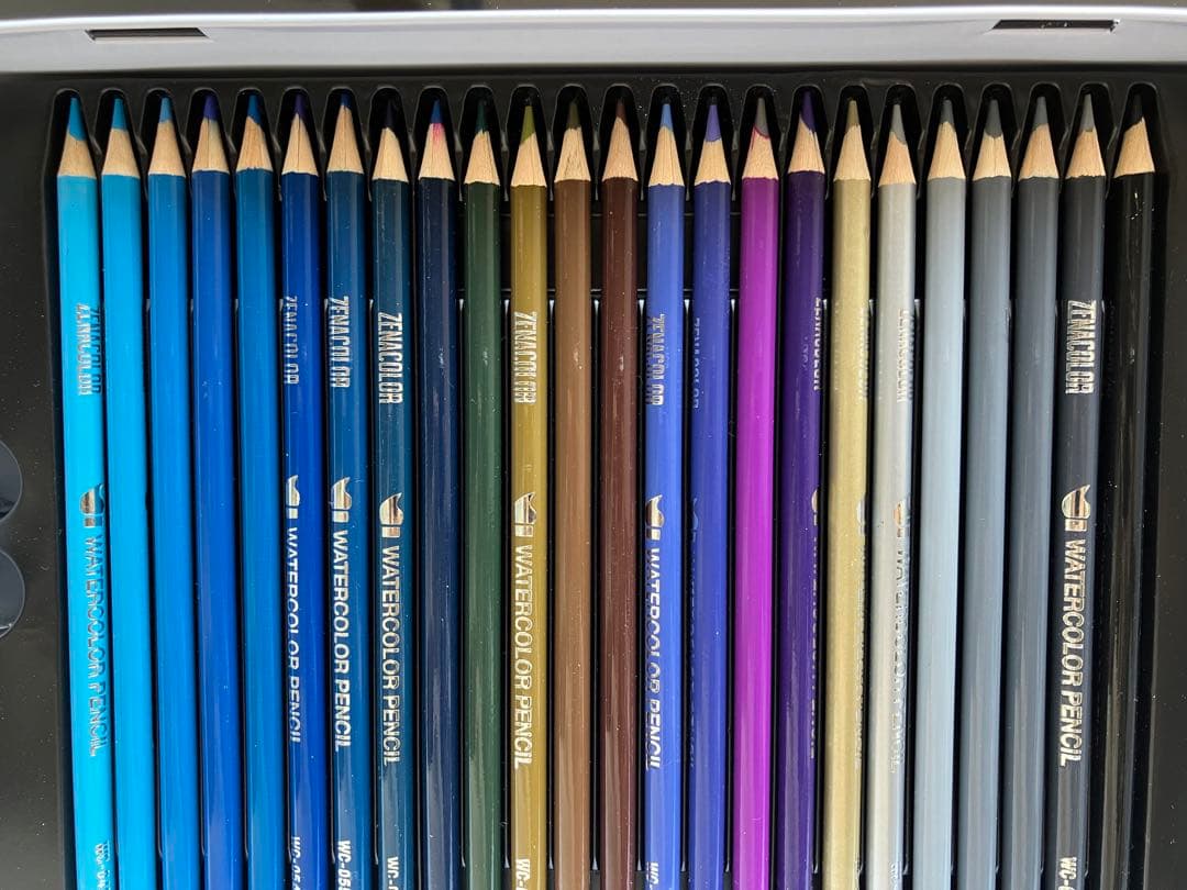 新品未使用 ZENACOLOR 色鉛筆 72色(生産終了) - メルカリ