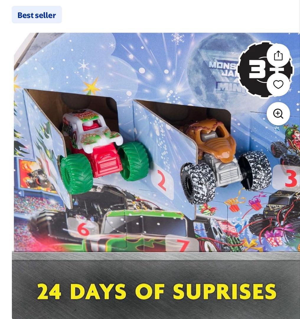 TAKE様専用】MONSTER JAM MINI アドベントカレンダー