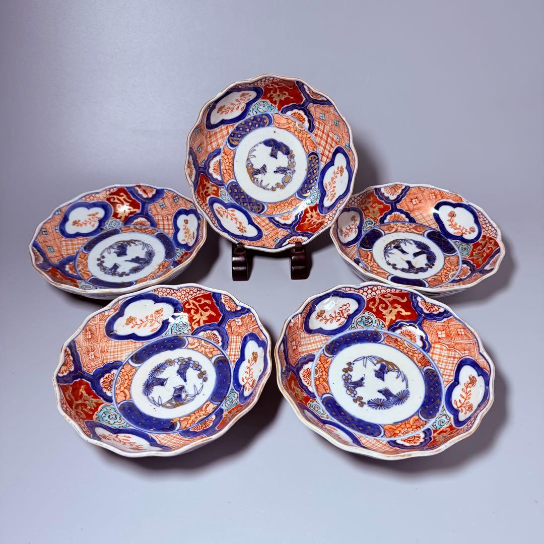 堤展子 遊兎碗 ウサギ図 茶碗 共箱布 堤展子 遊兎碗