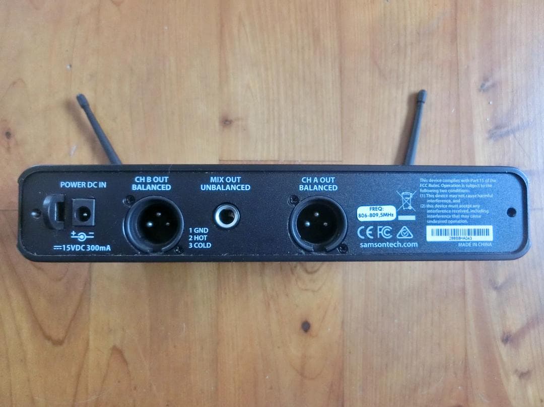 SAMSON　ワイヤレスシステム　CR288