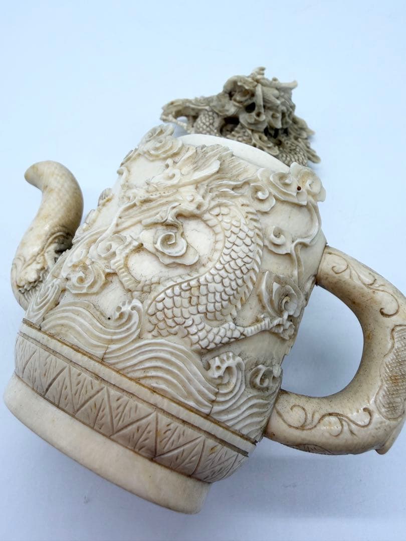 乾隆 銘 天然素材 急須 水指 水柱 中国美術