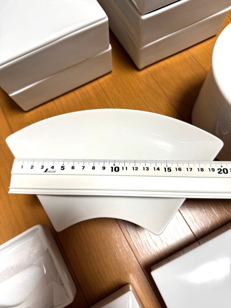 るるポーセラーツ白磁セット♡お重他、焼成ラック、和柄転写紙