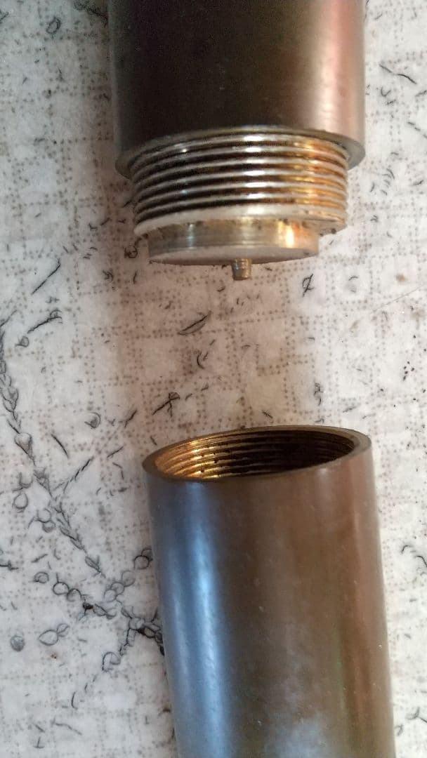 アンティーク特大 自在鉤 真鍮 15kg 180cm 美術品・アンティーク