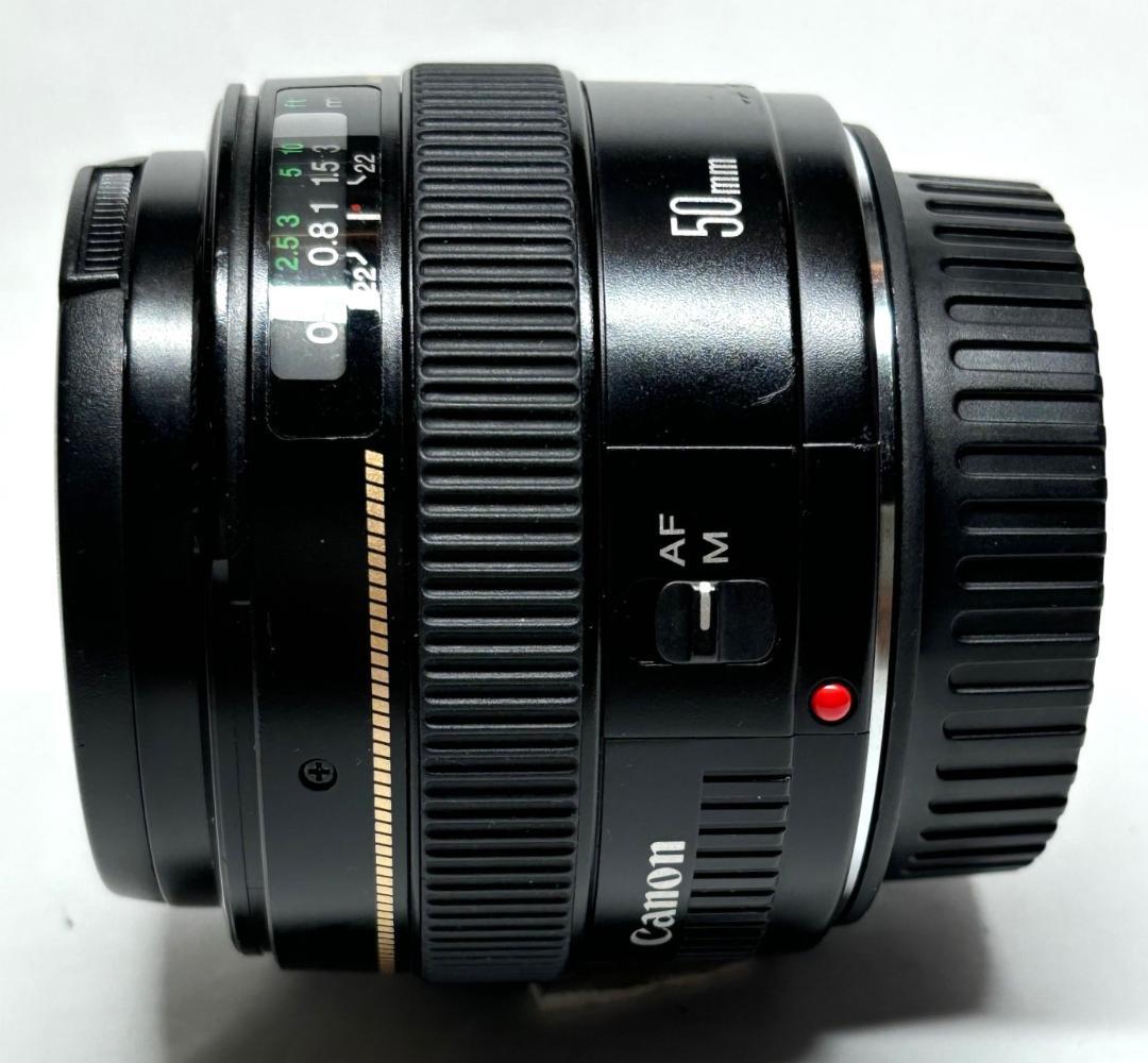 キヤノン EF50mm f1.4 標準レンズ 美的動作品(ref# 4109)