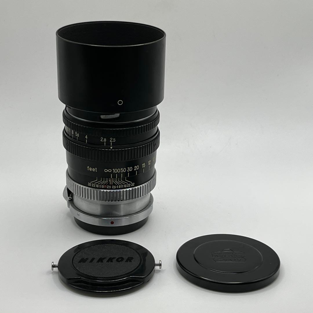 NIKKOR-P・C 10.5cm f2.5 ニッコール 105mm Sマウント