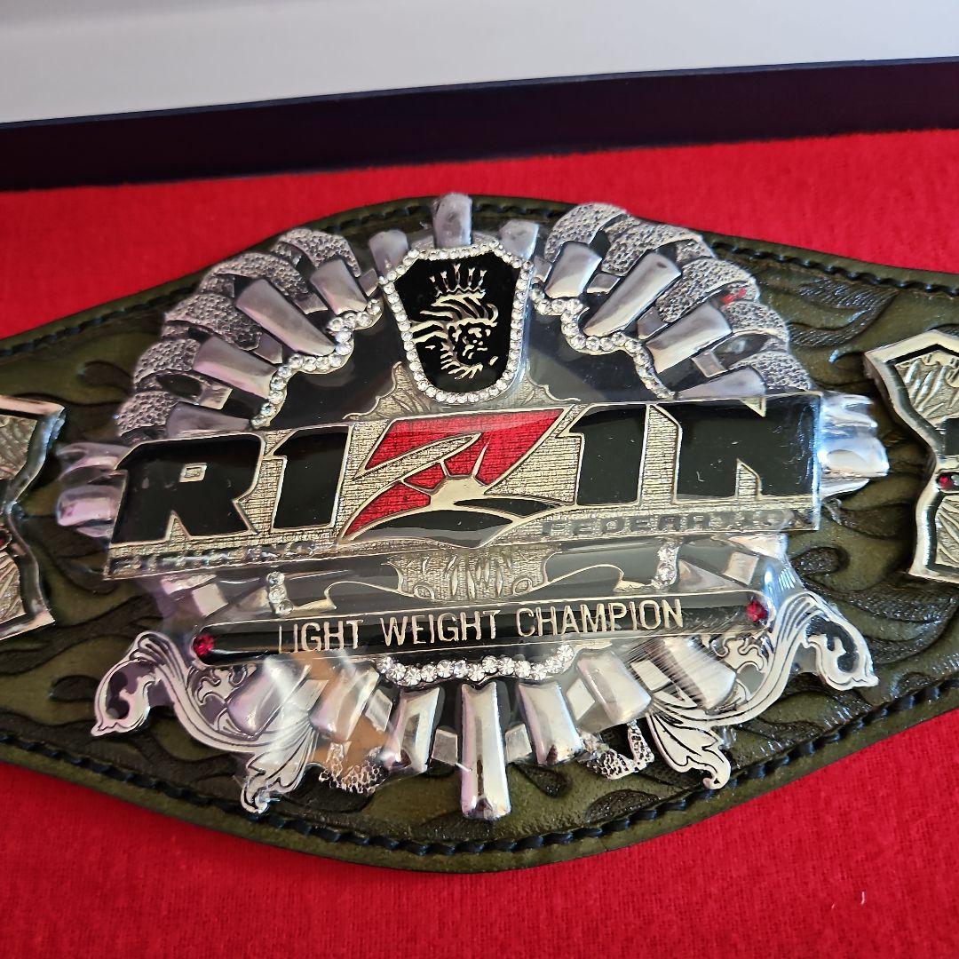 RIZINチャンピオンミニベルトレプリカ ミニベルト
