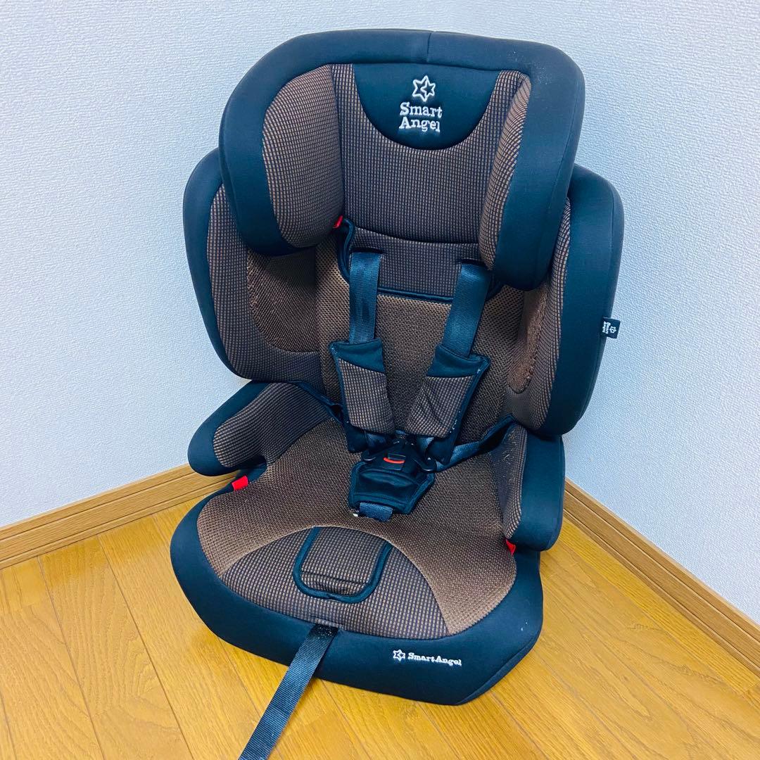 Smart Angel ハーネスジュニア FIX ISOFIX ブラウン - メルカリ
