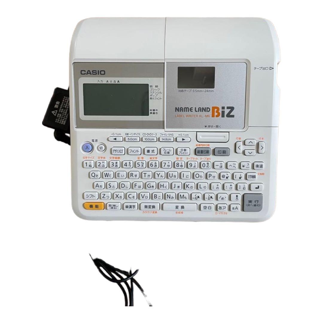 カシオ ネームランド KL-M6 - メルカリ