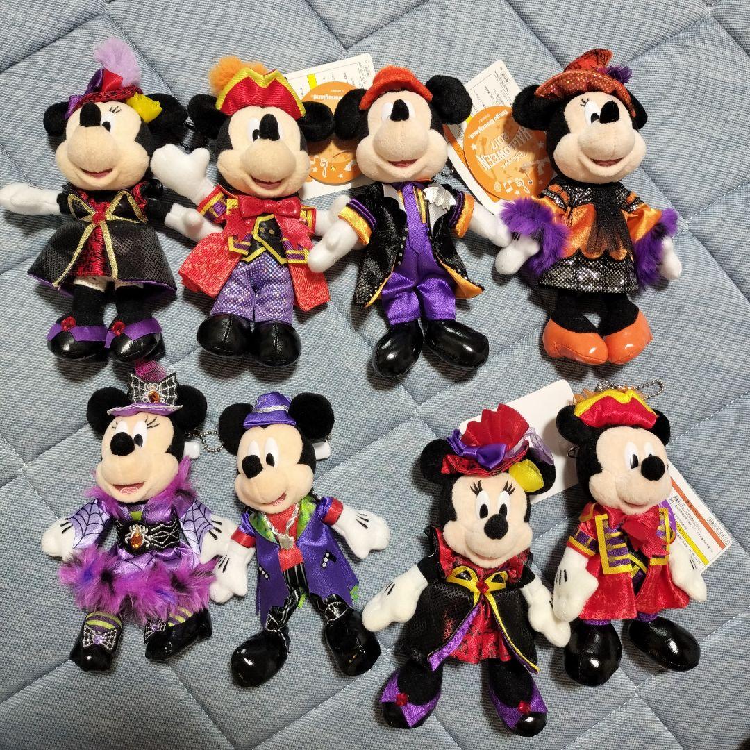 ミッキー・ミニー 201620172018ハロウィンぬいぐるみセット
