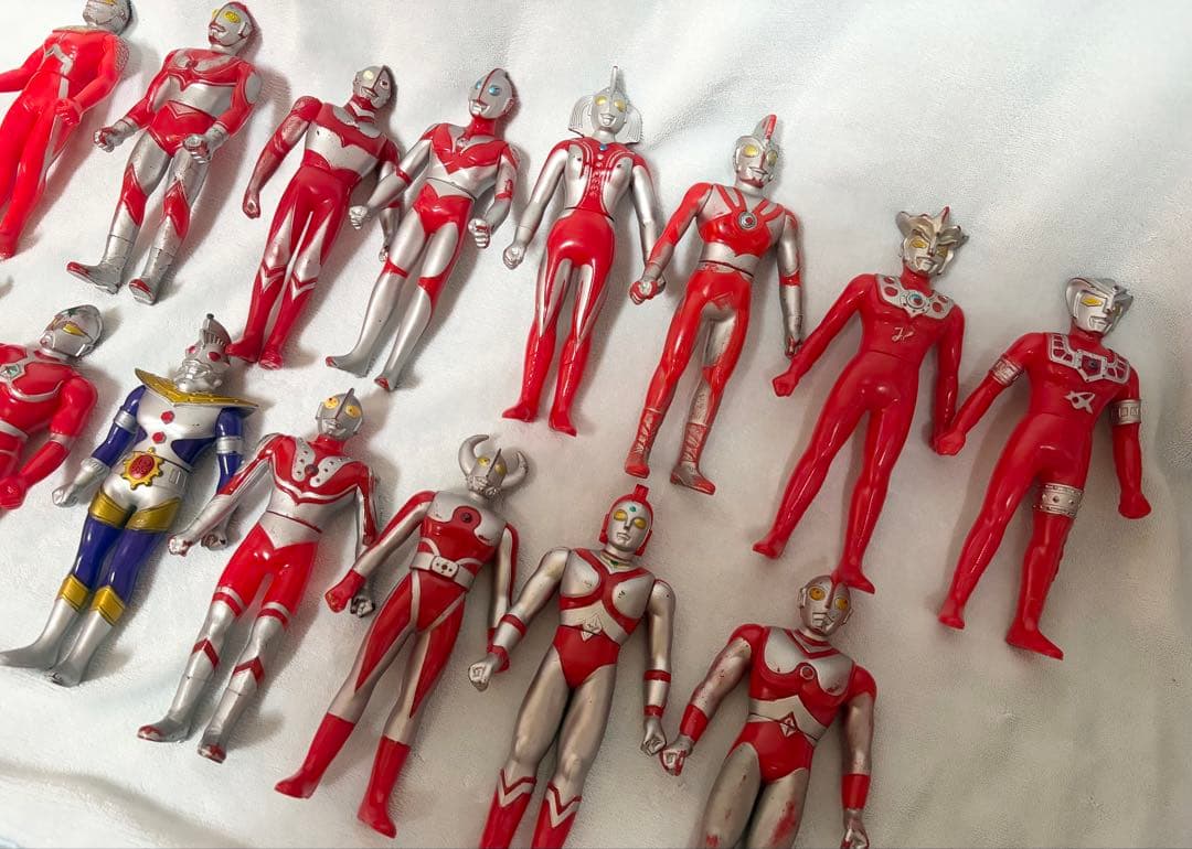 ウルトラマン ソフビ 15体 まとめ売り バンダイ 90年代（1995年前後）